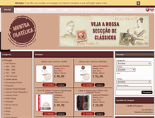 Tablet Screenshot of montrafilatelica.com